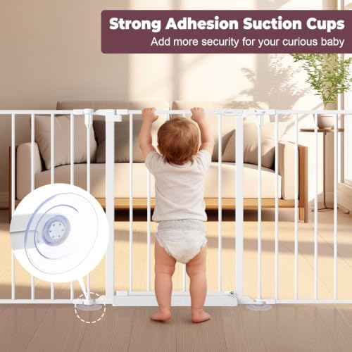 190" Extra Wide Baby Gate Playpen, Adjustable Baby Fence Play Yard - Image 6