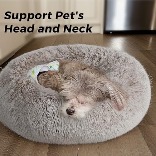 Calming Round Dog Bed & Cat Bed - Image 2
