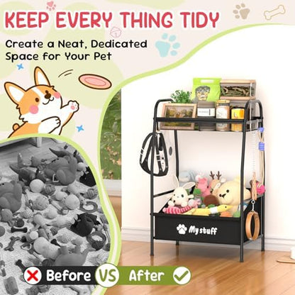 Kaiferty Medium Dog Toy basket, Toy Box - Image 6