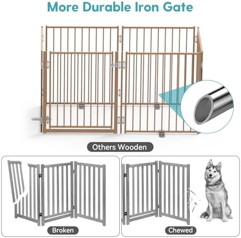 No Pawblems Freestanding Dog Gate - Image 2