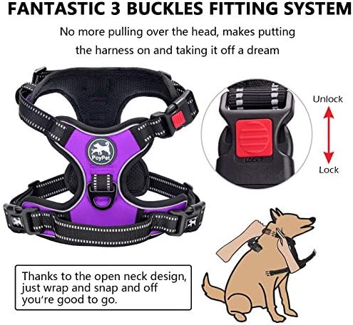PoyPet No Pull Dog Harness Medium - Image 2