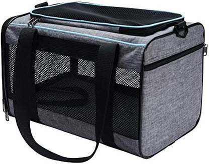 Vceoa 17.5"x11"x11" Pet Carrier - Image 2