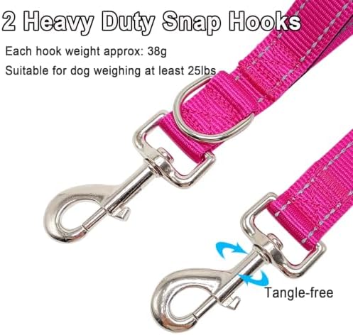 WYuZe 7ft Double-Ended Dog Leash - Image 2