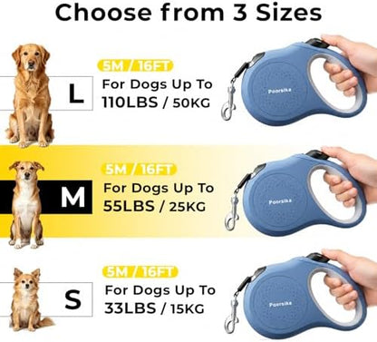 Retractable Dog Leash 16ft for Small & Medium Dogs Up to 55 lbs - Image 6