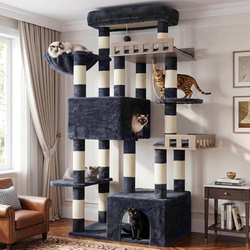 Gitelsnour Maine Coon Cat Tree, Heavy Duty Cat Tower by Gitelnour