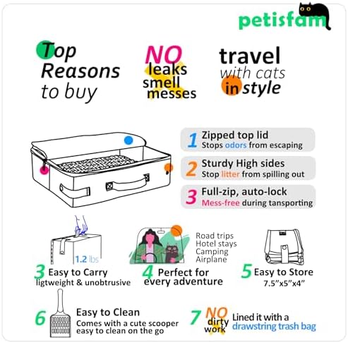 Portable Travel Litter Box for Cats - Image 6