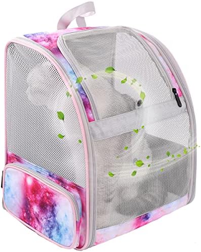 Galaxy Pink Pet Carrier Backpack - Image 4
