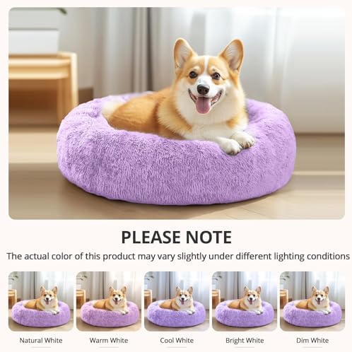 JOLLYVOGUE Calming Small Dog & Cat Bed - Image 6