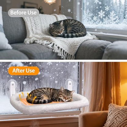 L&W BROS. 2PC Cat Heated Window Perches - Image 2