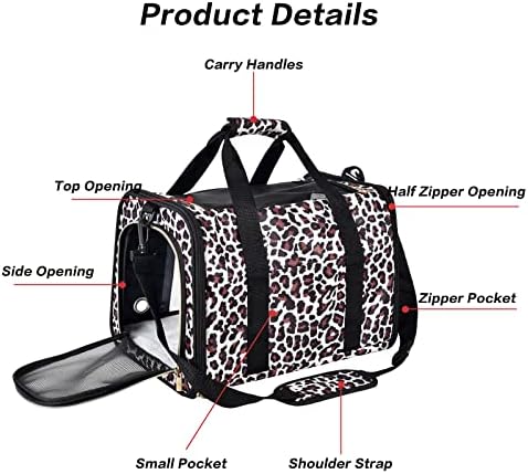 Petmolico Cat Carrier Soft-Sided Airline Approved - Image 4