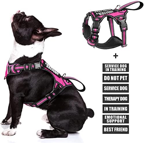 WINSEE Service Dog Vest No Pull Dog Harness by WINSEE