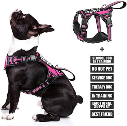 WINSEE Service Dog Vest No Pull Dog Harness by WINSEE