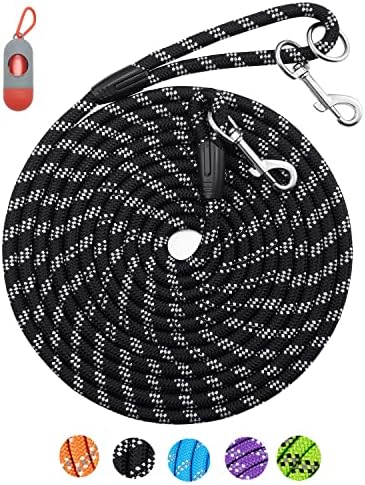 Long Dog Leash, 10FT-100FT, Reflective, Heavy Duty by Lanwandeng