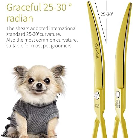Curved Dog Grooming Scissors - Image 6
