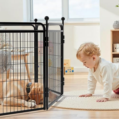 Gardner Pet Dog Playpens, Foldable Pet Play Yard Gate - Image 7