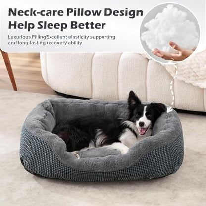 INVENHO Large Dog Beds Large Sized Dog, Washable Orthopedic Warming Soft - Image 7