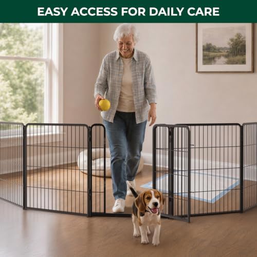FXW Homeplus Indoor Dog Playpen, 6 Panels, - Image 5