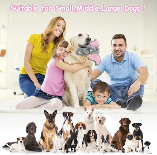 Letsmeet Plush Large Dog Toys - Image 6