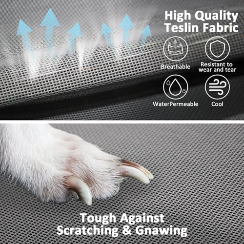Elevated Dog Bed with Teslin Cooling Fabric - Image 2