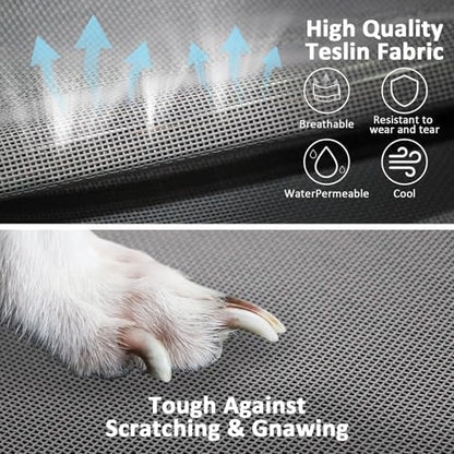 Elevated Dog Bed with Teslin Cooling Fabric - Image 2