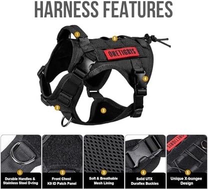OneTigris Tactical Dog Harness - Image 4