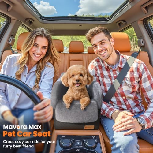Center Console Dog Car Seat for Small Dogs Under 11lbs - Image 4