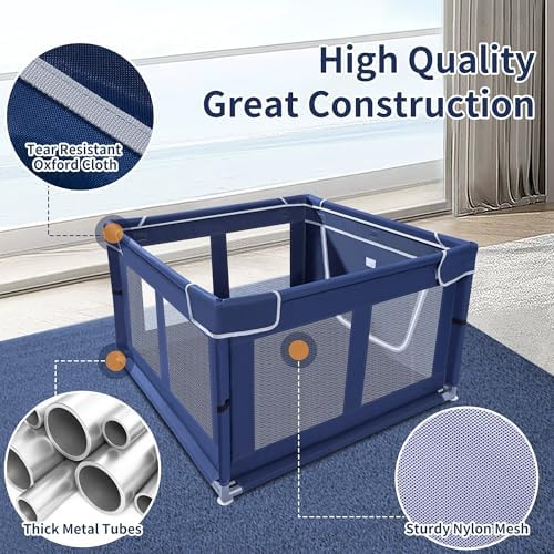 Puppy Playpen Indoor for Dog Small Pets, Dog Playpen 42x42x25 Inch, Dog Play Pen - Image 5