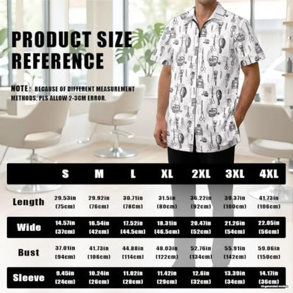 Funny Print Barber Jackets & Smocks - Image 6