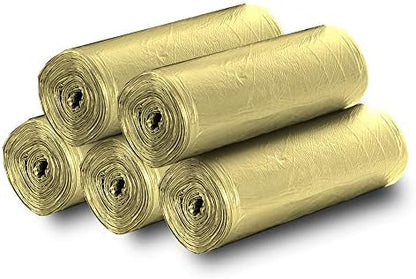 5 Rolls Small Trash Garbage Bags, 4 Gallon 100 Counts by Yourlifelittleassistant