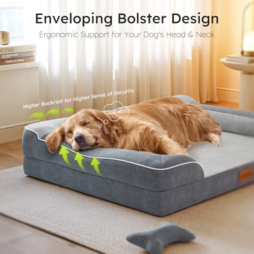 CWAWZ Extra Large Dog Bed, Orthopedic XL Dog Bed - Image 4