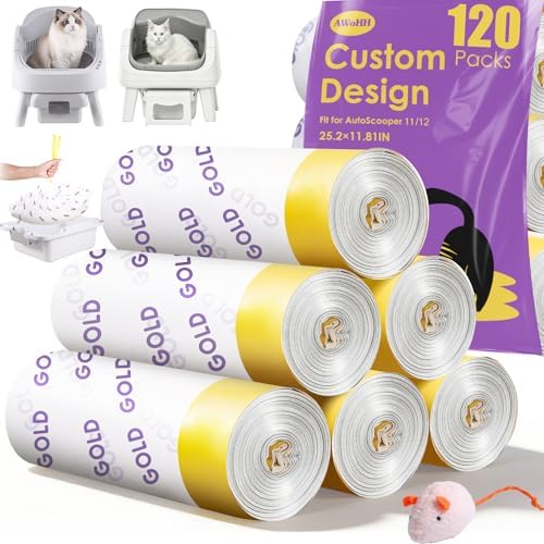 120 Count Automatic Cat Litter Bags by Unknown