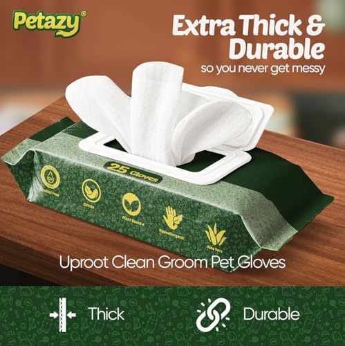 Petazy Pet Glove Wipes for Dogs & Cats - Image 6