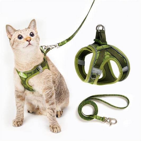 Upgraded Cat Harness and Leash Set by PetThem