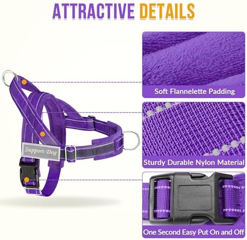SlowTon No Pull Dog Harness and Leash Set - Image 3