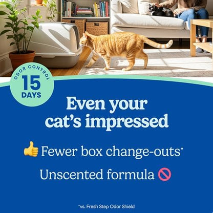 Fresh Step Advanced Ever Fresh Unscented Clumping Cat Litter, 16 lb., 2 Pk - Image 3