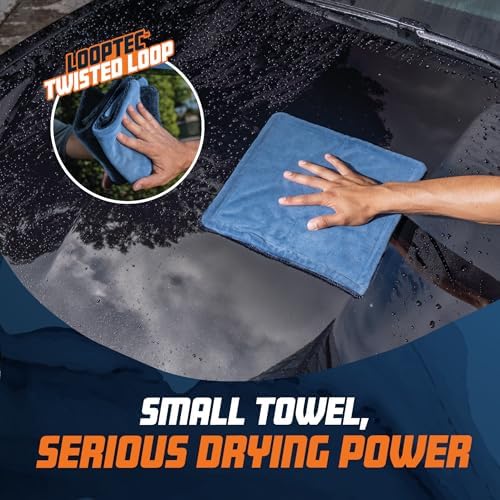 Chemical Guys, Little Megalodon Multi-Purpose Microfiber Towels, 2 Pack - Image 2