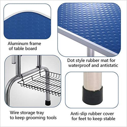 Pet Dog Grooming Table, Adjustable Large Heavy Duty Professional Foldable - Image 6