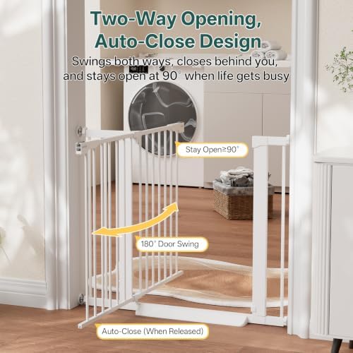 InnoTruth 27-36.6 in Wide Baby Gate - Image 4