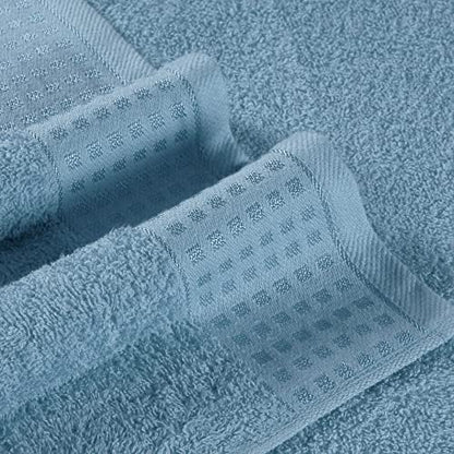 GLAMBURG 100% Cotton Ultra Soft 6 Pack Towel Set, Contains 2 Bath Towels 28x55 - Image 2