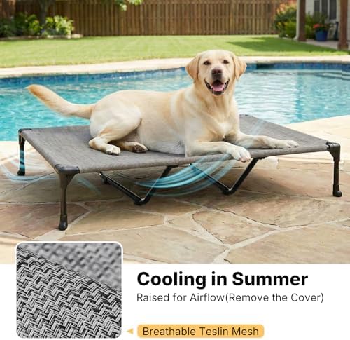 Veehoo Outdoor Elevated Dog Bed - Image 4