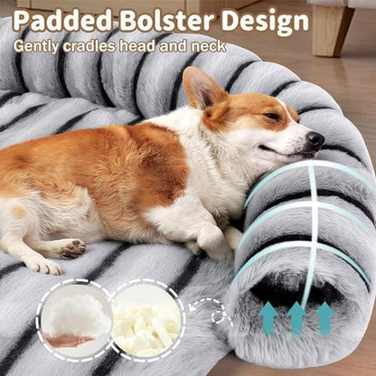 WATANIYA PET Large Dog Couch Bed, Fluffy Washable Couch Protector - Image 2