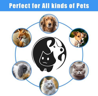 Pet Grooming Kit – Shedding Slicker Brush & Bath Massage Tool - Image 7