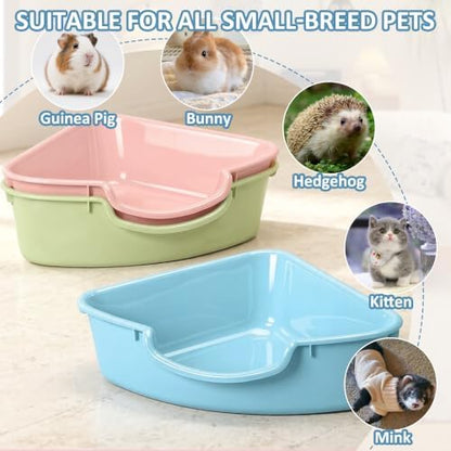 Corner Litter Box, Low Entry Kitten Litter Box - Image 7