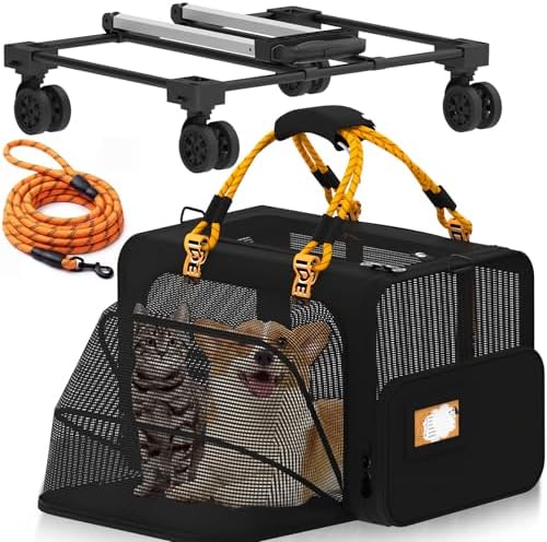 PAWZIDEA Expandable Large Pet Carrier by PAWZIDEA-Inlovejoywelive