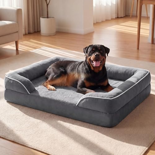 Waterproof Orthopedic Dog Bed for Extra Large Dogs by Unknown
