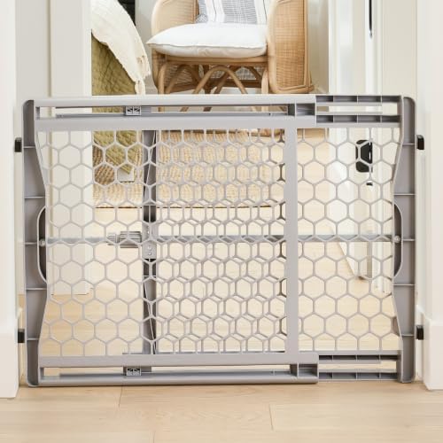 Regalo 28"-42" Extra Wide Plastic Baby Gate, Bottom of Stairs & Doorways by Regalo