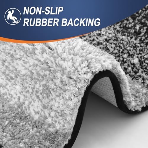OLANLY Large Bathroom Rugs Mat 70x46, Extra Soft Absorbent Microfiber Bath Rugs - Image 4