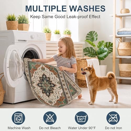 Washable Guinea Pig Pee Pads, Absorbent Reusable Guinea Pig Cage Liners - Image 5