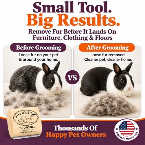 SleekEZ Cat Brush for Shedding - Image 4