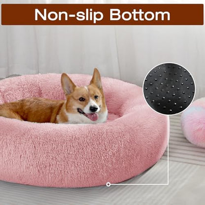 JOLLYVOGUE Dog & Cat Bed, Calming Anti-Anxiety Pet Bed - Image 5